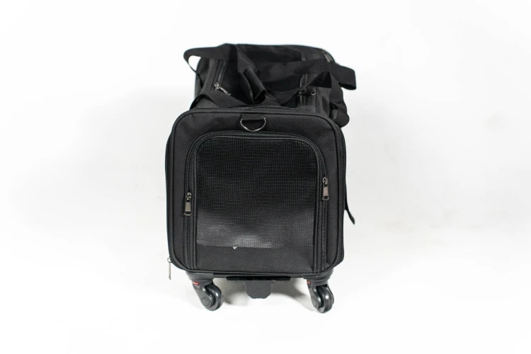 Transporter na kółkach dla psa i kota VETVERTA czarny | Rozszerzana torba transportowa 40 × 48 × 32 cm.jpg