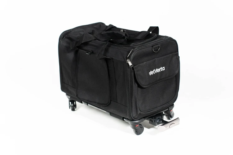 Transporter na kółkach dla psa i kota VETVERTA czarny | Rozszerzana torba transportowa 40 × 48 × 32 cm.jpg