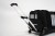 Transporter na kółkach dla dwóch kotów VETVERTA czarny | Duża torba transportowa 55 × 37 × 47 cm